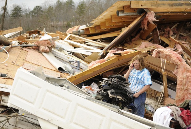 27 die as powerful storms spawn twisters from Gulf to Great Lakes    
