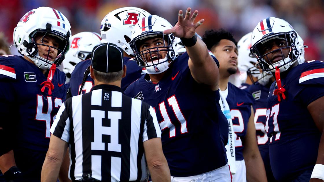 Image accompanying On Arizonaβs narrow path to the Playoff and other Big 12 thoughts | Michael Lev, from Arizona Daily Star