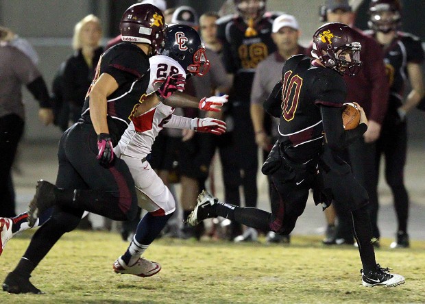 Peoria Centennial 28, Salpointe 14