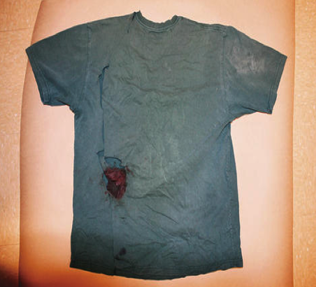 Bloody shirt