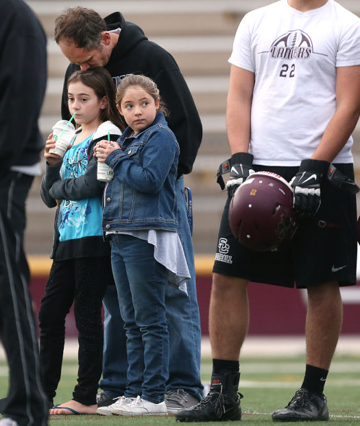 Salpointe football coach Dennis Bene