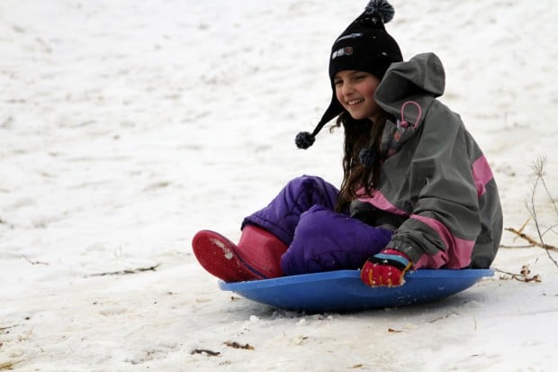 'Enough snow to play in' gives El Paso, West Texas a rare sheen    