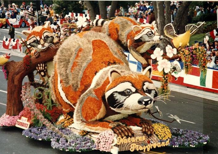Raccoon float