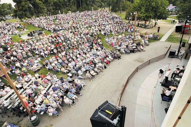 Concerts in the open aria  