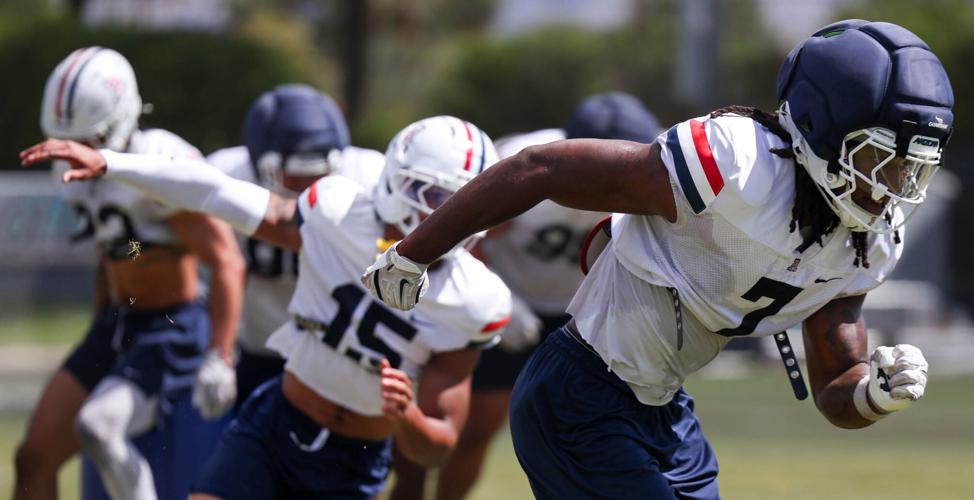 Spring football practice