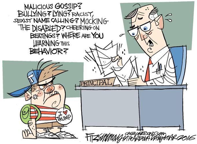 Daily Fitz Cartoon: Trump