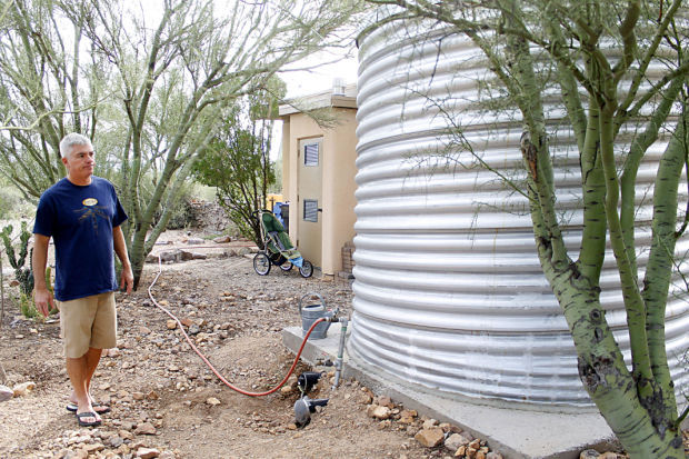 Tucson May Expand Rainwater harvesting Rebates Government Politics 