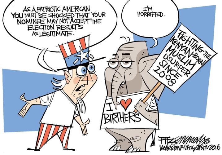 Daily Fitz Cartoon: Election question