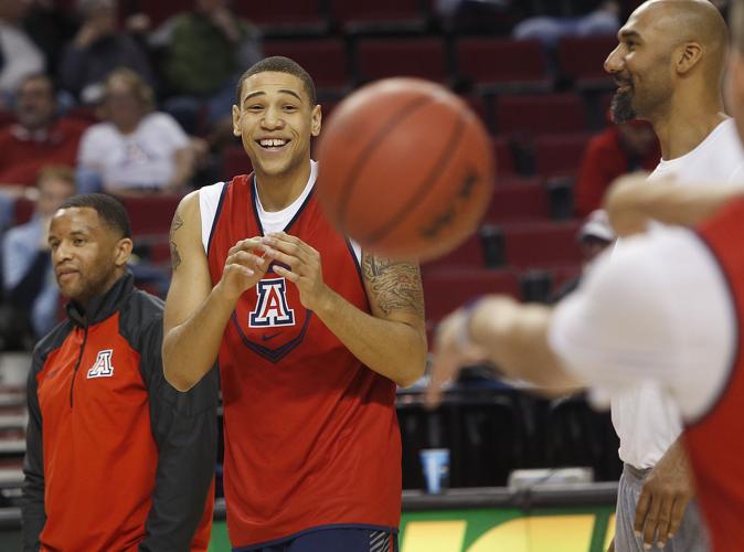 Arizona Wildcats basketball practice