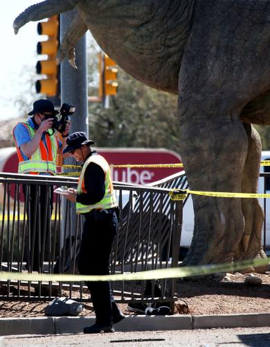 Vehicle collision at McDonald's
