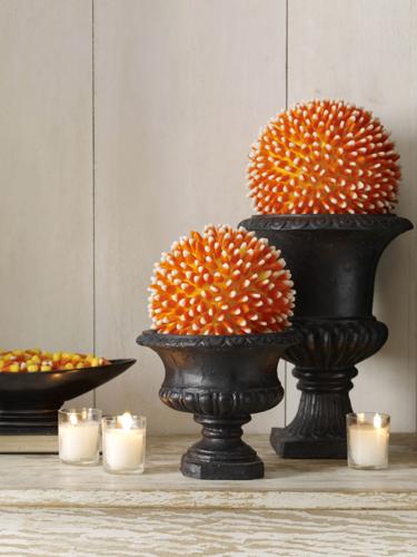Candy corn centerpiece