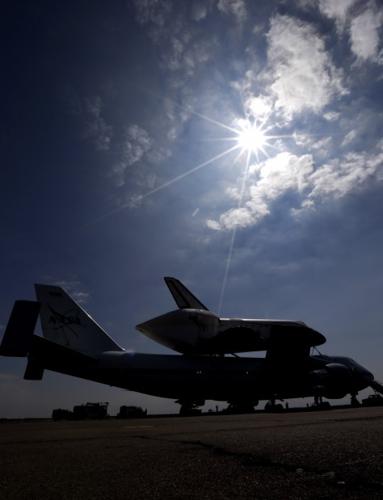 Space shuttle Endeavour's last stop