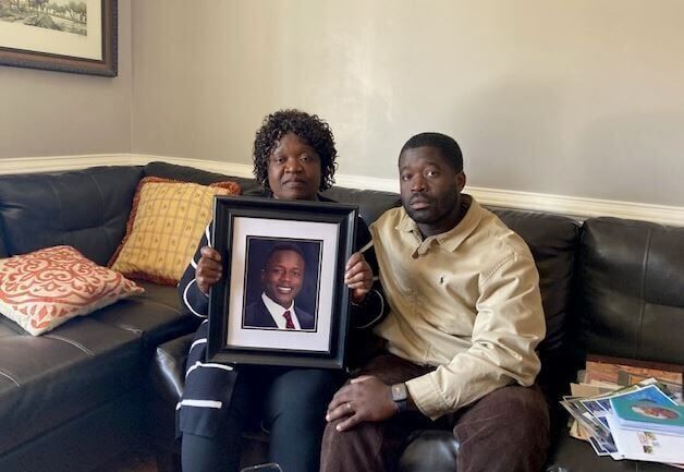 Caroline Ouko and Leon Ochieng
