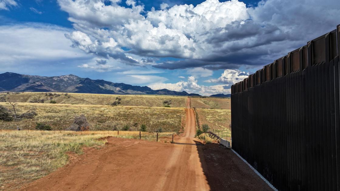 San Rafael Ranch Borders AZ border wall rises in scenic San Rafael Valley grasslands