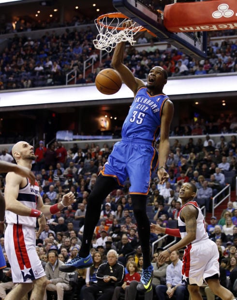 Kevin Durant, Marcin Gortat, Bradley Beal