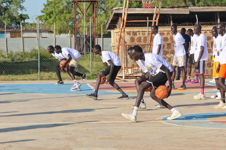 Children of the Nile basketball camp