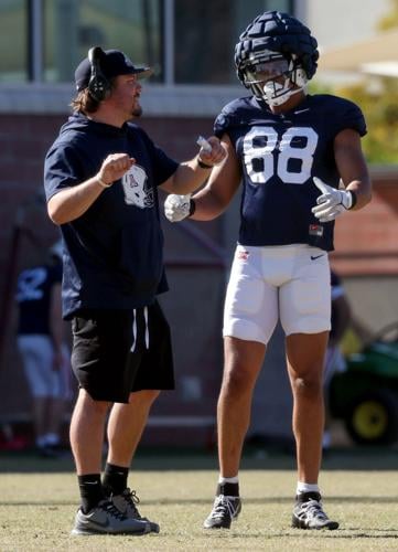 Arizona football practice