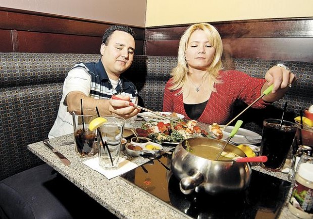 You'll melt at eatery's fondue  