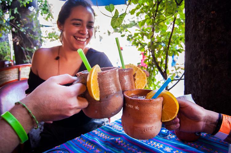 Drinking Tequila in Tequila