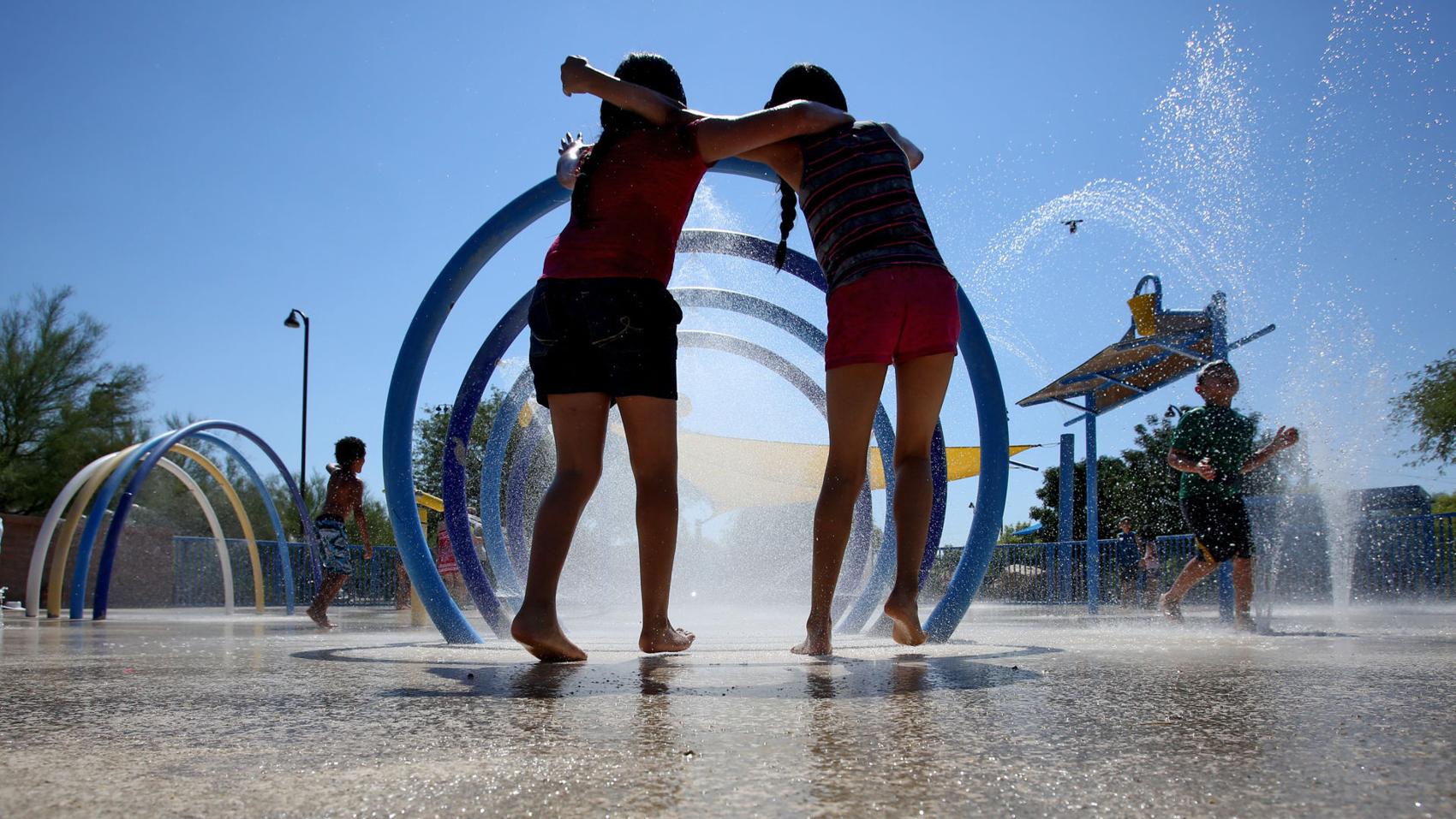 7 local splash pads that are now open to do