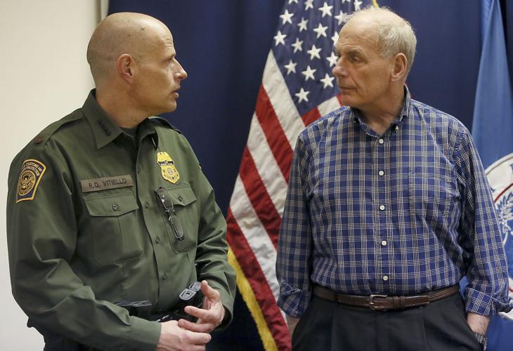 Kelly's border visit