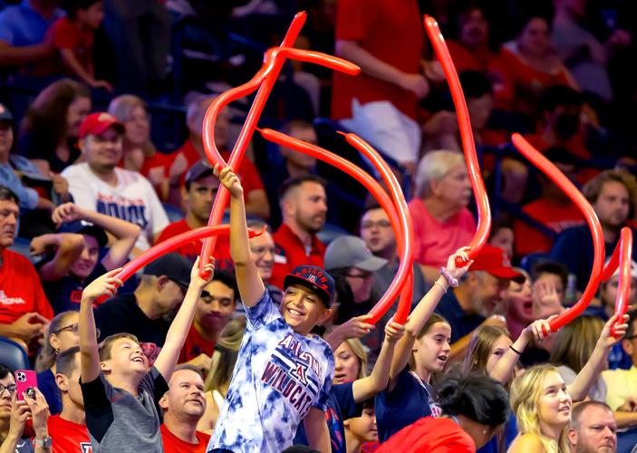 Arizona Men's Basketball's Red-Blue Game (le) (copy)