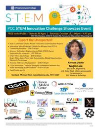 STEM showcase flier