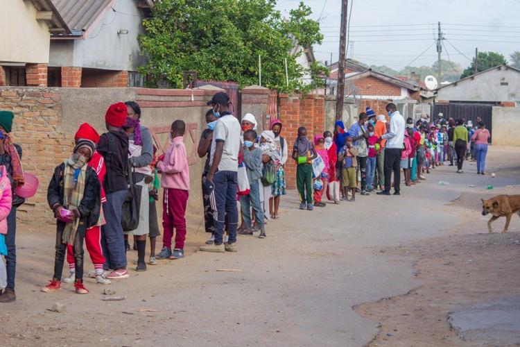 She didn't want her neighbors to go hungry during lockdown. Now she is feeding thousands daily