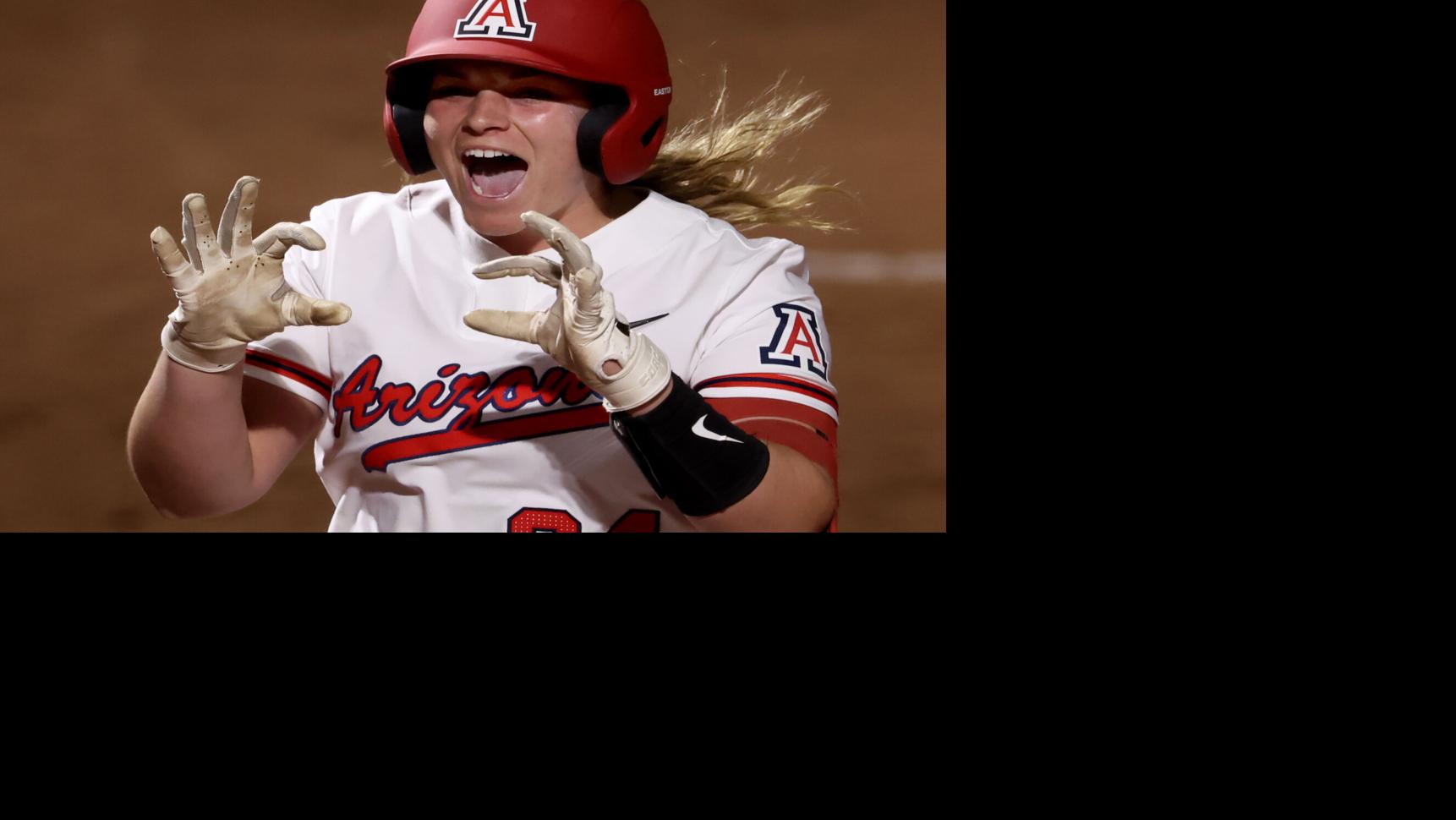 Arizona softball routs Kansas for first Big 12 road sweep