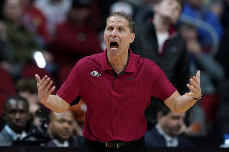 NCAA Arkansas Kansas Basketball