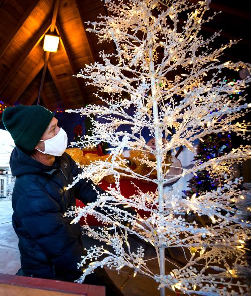 ZooLights preparation
