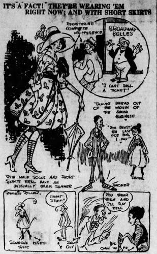 100 years ago in Tucson July 16: A peek at women's bare legs
