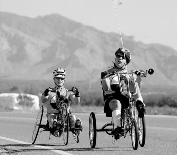 Sunday Special: Cyclist with cerebral palsy uses race as starting point - he plans to walk  