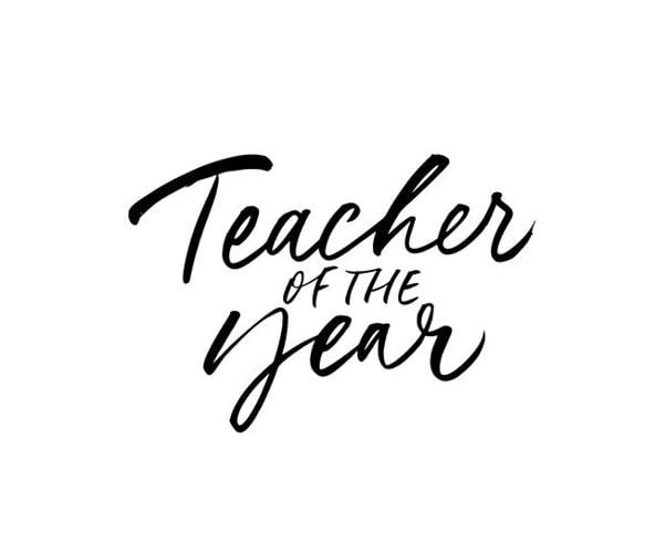 Teacher of the year