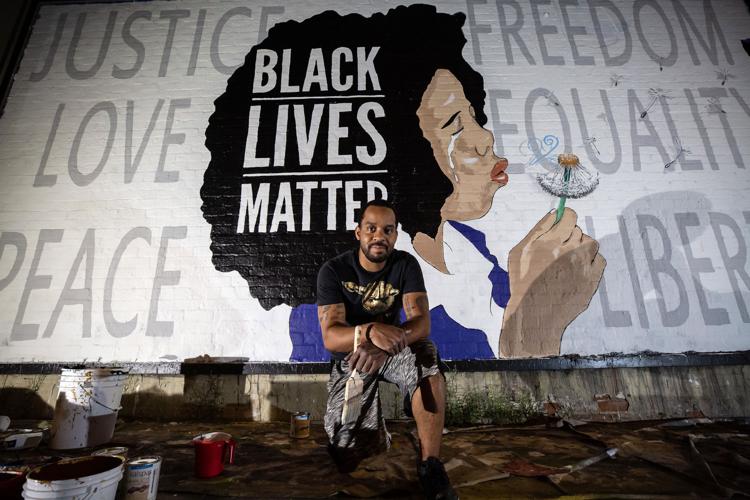 Robbie Lee Harris mural