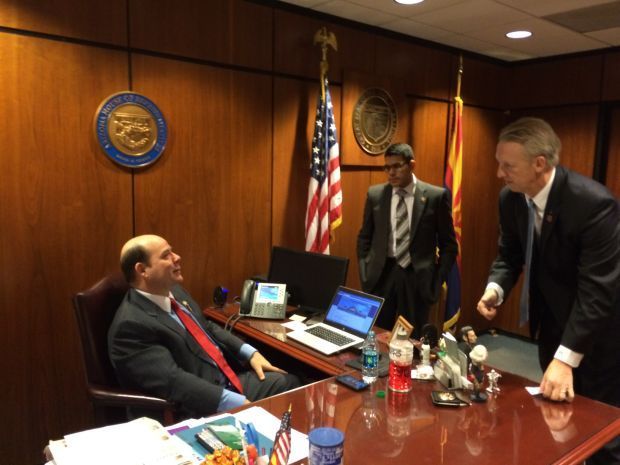 Gowan, Montenegro and Stevens strategize