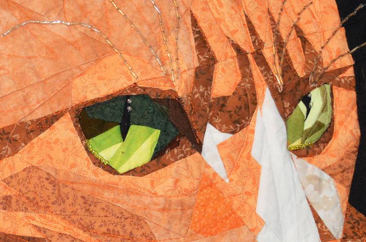 Lisa Fryxell's paper-pieced quilts