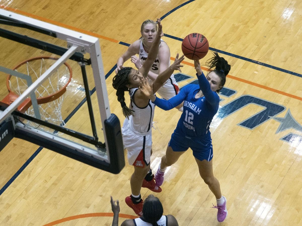 NCAA BYU Arizona Basketball