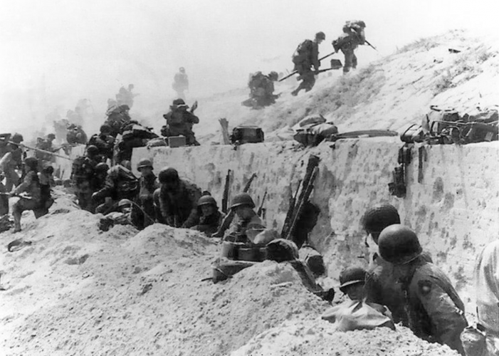 The Army attacked with 6 divisions