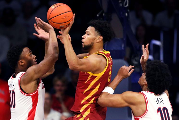 No. 2 Arizona vs. No. 4 Iowa State, men's basketball