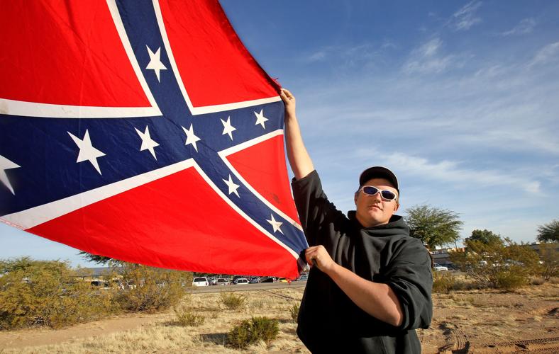 Confederate flag at Marana High School