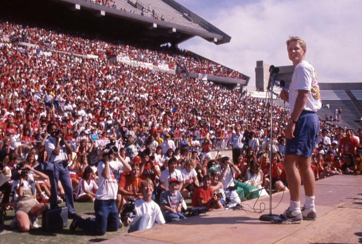1988 Arizona Wildcat basketball rally and parade