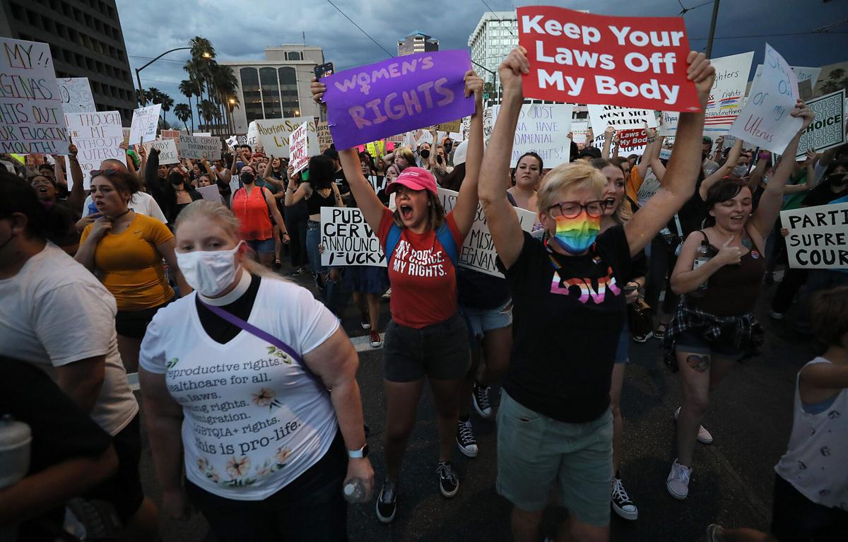 Roe v. Wade, Tucson, protests