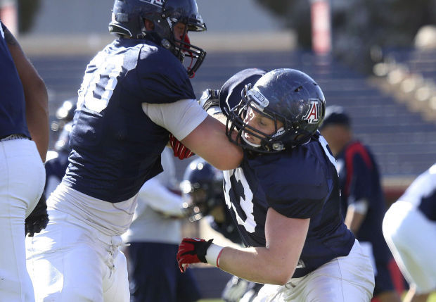 UA spring football practice