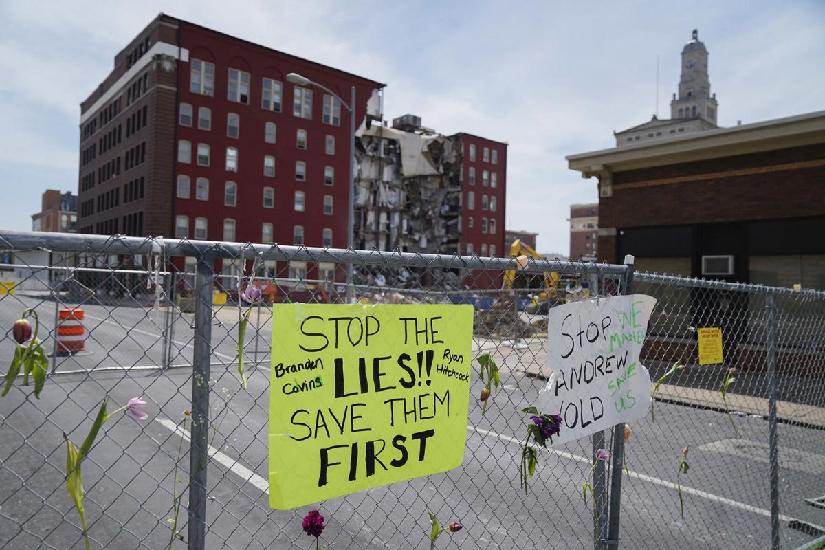 Some residents of collapsed Iowa building remain missing