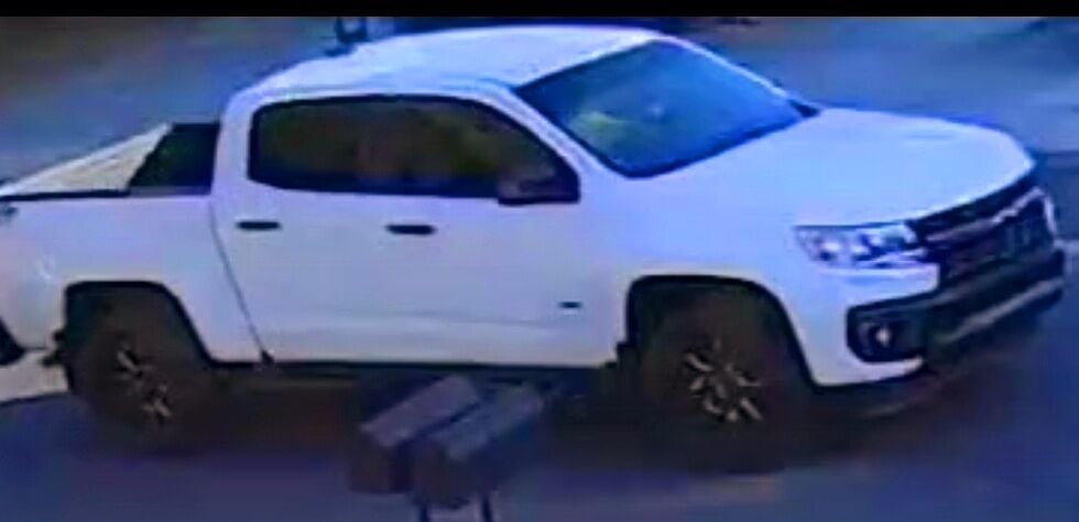 Pickup sought in hit-and-run