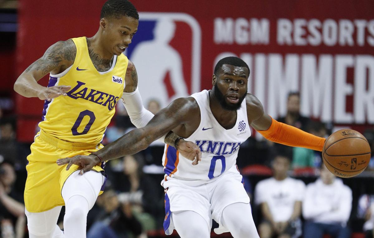 Lakers Knicks Basketball