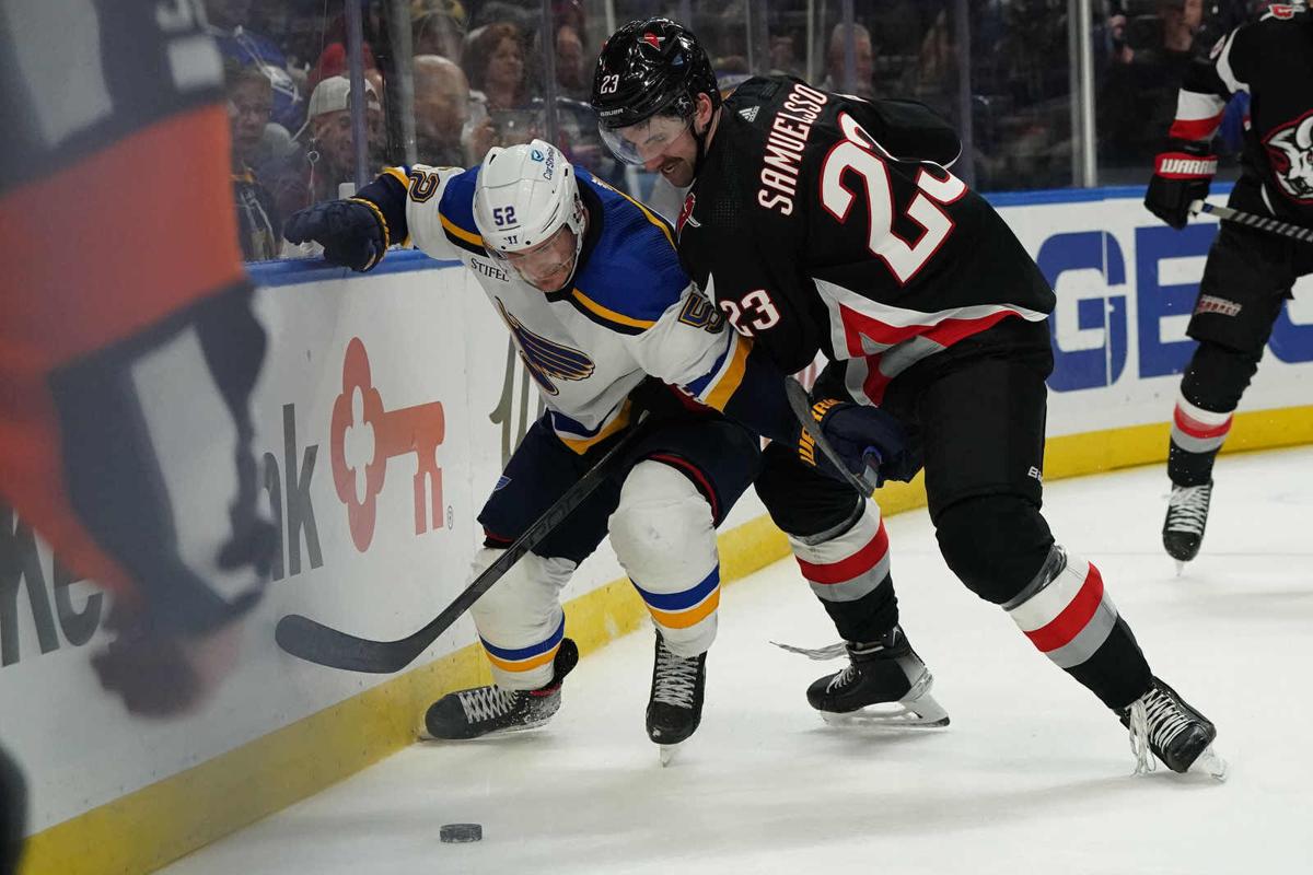 Sabres Blues second