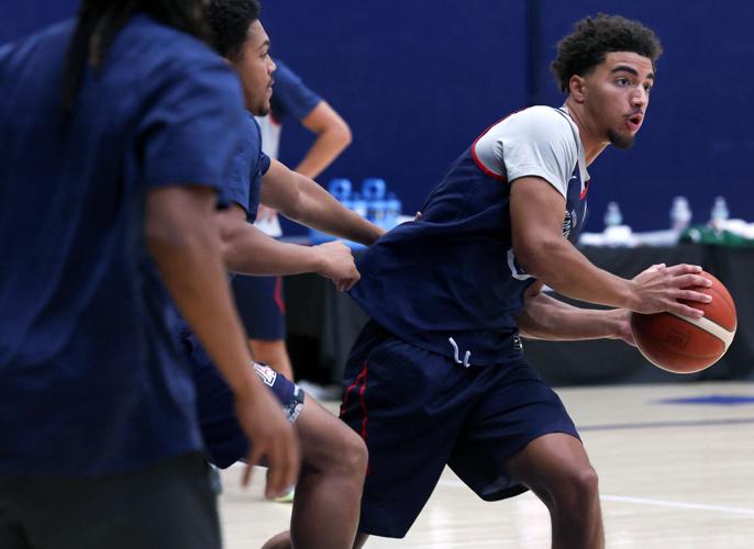 Arizona men’s basketball practice