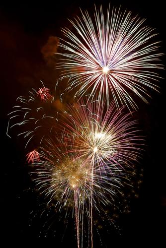 "A" Mountain Fireworks